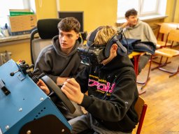 Zajęcia z edukacji obronnej i symulatorów zawodowych w Małaszewiczach